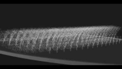Particle Animation of Dynamic Wave Water Feature