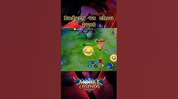 badang vs chou.udah kalah nge recal#viral #gaming #mobilelegends #youtubeshorts #shorts #badang