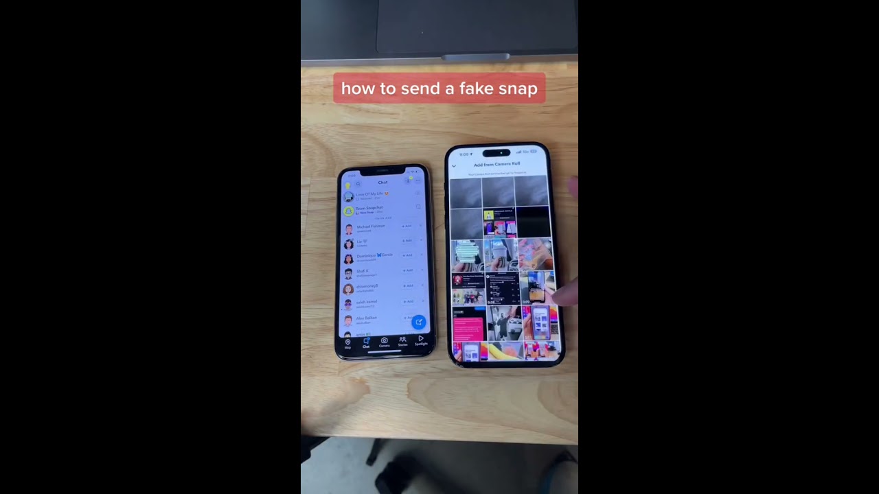 How To Send A Fake Snapchat 