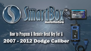 How to Program a Remote Head Key to a 2007 - 2012 Dodge Caliber