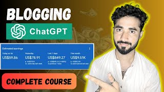 How To Write a Blog Using AI in Just 20 Minutes | Blogging + ChatGPT = $526/month #onlineearning