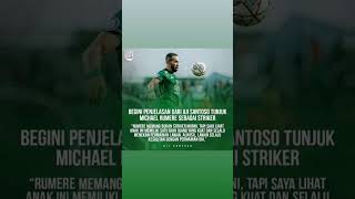 Aji santoso tentang Rumere #shorts #bonek #persebaya #bonita #rumere #briliga1 #indonesia #surabaya