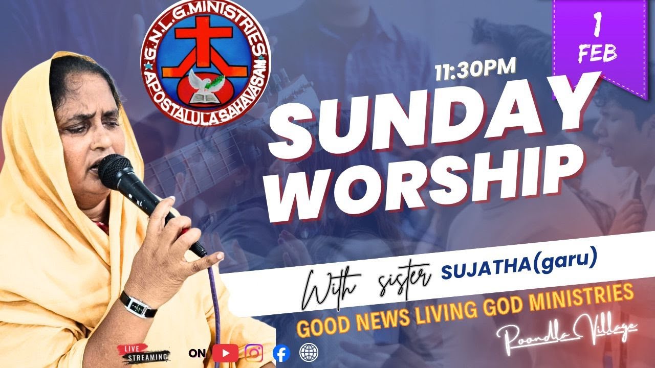 Sunday Service ll 1-FEB-26 ll Poondla