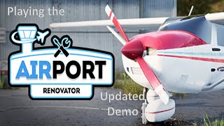 Playing The Airport Renovator Updated Demo