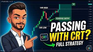 How I Trade the CRT Model to Pass Forex Prop Firm Challenges — FULL Strategy Breakdown