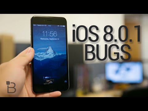 iOS 8.0.1 Bugs: Hands-On