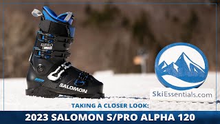 2023 Salomon S/Pro Alpha 120 Ski Boots Short Review with SkiEssentials.com  - YouTube