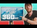 You don't deserve this monitor - does 360hz gaming make a difference?