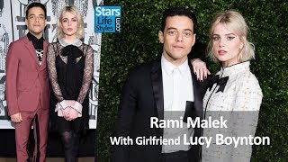 Rami Malek With Girlfriend Lucy Boynton | Celebrity Couples