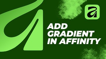 Easily Add GRADIENT Fills in Affinity 3 Now