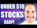 Top 6 Stocks To Buy UNDER $10 in STOCK MARKET (High Growth)