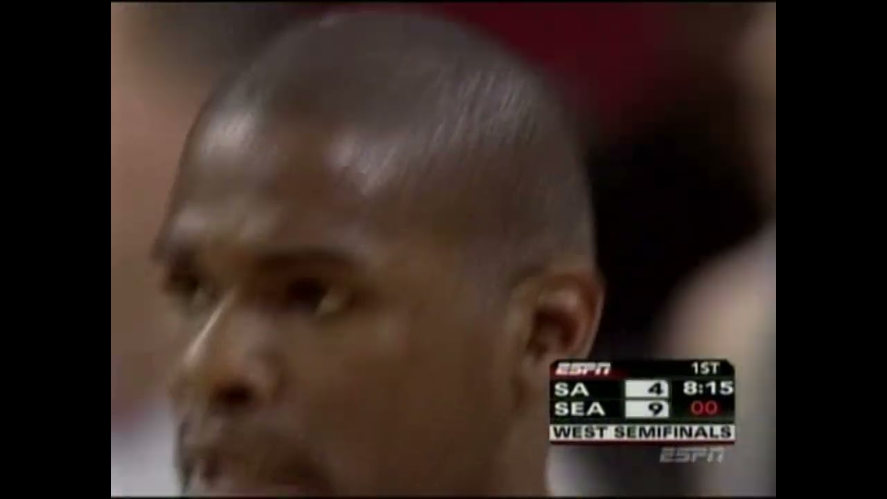 2005 NBA WCSF Game 3 San Antonio Spurs @ Seattle Sonics - 2005/05/12 (Duncan 23p; Allen 20p)