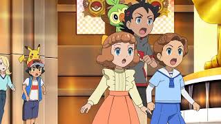 Everyone shocked to see Leon sweeps Diantha easily in Pokemon journeys episode 122