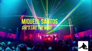 Video thumbnail of "Miquell Santos   -    She's like the wind   ( dj's most wanted rmx )"