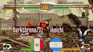 FT5 @svcsplus: Darkthrone731 (MX) vs ikoichi (AR) [SNK vs Capcom svc Fightcade] Mar 27