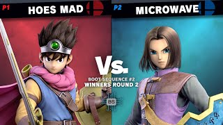 Boot Sequence #2 - Hoes Mad (Hero) vs. Microwave (Hero) SSBU Tournament