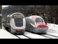 E6系スーパーこまち & E3系こまち 田沢湖線刺巻駅交換 【Super Komachi】