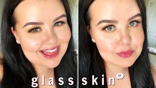 HOW TO GET GLASS SKIN | skincare + makeup tips