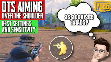 New Aiming Button best Sensitivity| Over The Shoulder (OTS) - PUBG Mobile 1.4 Update