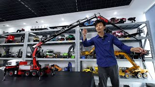 JX-F1650 hydraulic crane,7CH valve,F2000 8X8 metal cabin chassis,3 speed diff lock,rear steering19kg