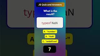 JS Quiz 16 of 1000 | JavaScript Quiz and Answers | Web Development Skills