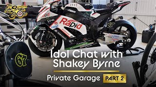 British Superbike champion Shane Shakey Byrne shares private bike collection garage tour  Part 2