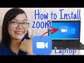 Zoom Tutorial - How to Install Zoom Application sa Ating mga Laptop / Desktop | Elizabeth Veloso