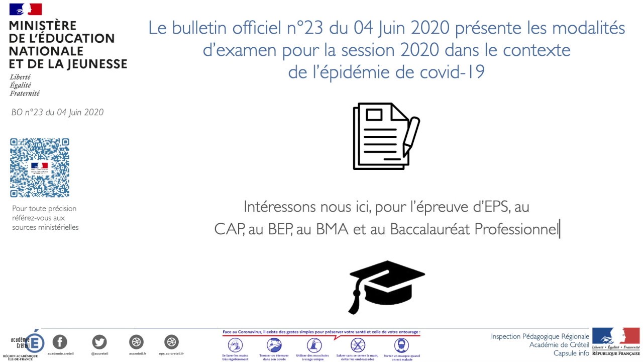 Capsule Info HS n°2 de l'Académie de Créteil - Spécial Bac Pro, CAP