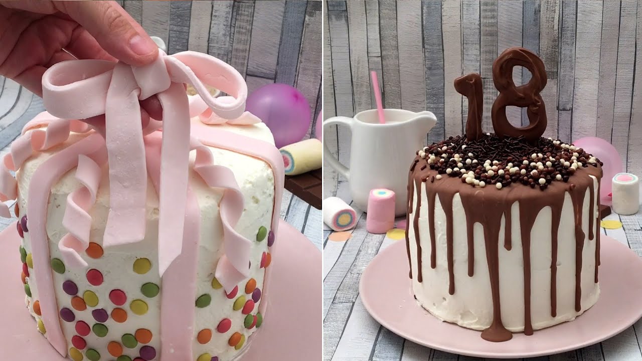 Torte di compleanno tutto l'anno 🎂 Festeggiare con delle torte  spettacolari fatte in casa 🥳 - YouTube