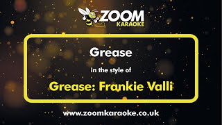 Grease/Frankie Valli - Grease - Karaoke Version from Zoom Karaoke Resimi