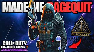 The *SECRET* BLACKCELL DARK OPS Made Me RAGEQUIT BO7 Zombies...