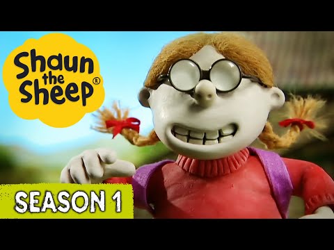 Sleepwalking Shaun & The Farmer’s Niece👧Shaun the Sheep Season 1 (Full Episodes) | Cartoons for Kids