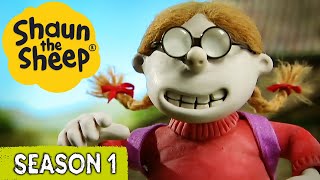 Sleepwalking Shaun & The Farmer’s Niece👧Shaun the Sheep Season 1 (Full Episodes) | Cartoons for Kids