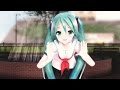 【MMD Latミクメガネなしver.】金曜日のおはよう 【字幕あり】