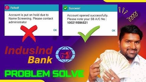 account is put on hold due to name screening please contact administrator