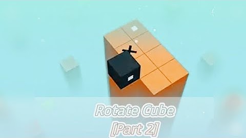 Roll cube puzzle game in unity [Part 2]