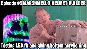 Marshmello (Ep #5) LED Professional Helmet Guide:DIY Step-by-Step Guide :Build Your Own Mello Helmet