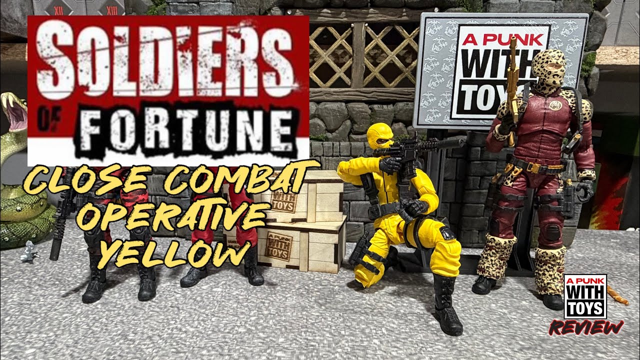 Soldiers of Fortune Close Combat Operative (Yellow) Review - YouTube