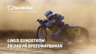 Кадр из ролика «Linus Sundström: En dag på speedwaybanan»