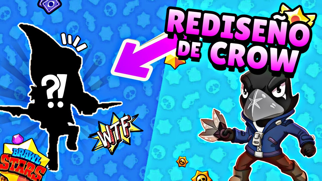 Rediseno De Crow Para La Siguiente Actualizacion Brawl Stars Youtube - crow brawl stars desbloqueado