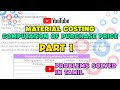 Computation of Purchase Price in Material costing chapter - Explained in Tamil | Cost Accounting 