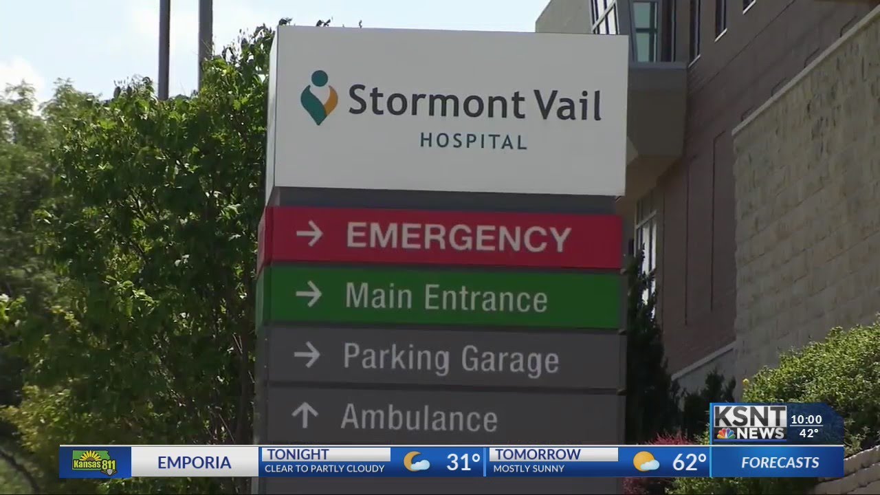 Stormont Vail listed as 'cluster zone,' hospital says YouTube