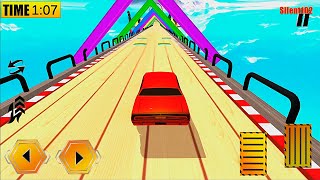 Car Stunt Big Wheels Race Off -  Impossible Hot Wheels Stunt Car 3d Racing - Android Gameplay screenshot 5