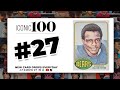 Iconic 100 countdown  27  1976 topps walter payton