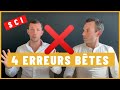 Investir en SCI : 4 erreurs à éviter !