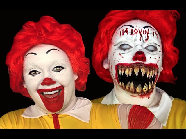 Twisted Ronald Mcdonald Clown Makeup