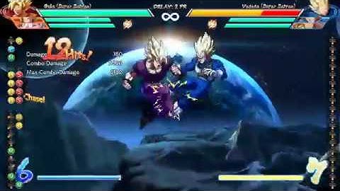 SSJ Son Goku - Optimal solo combos off max range 2M midscreen (damage enders, no sparking)
