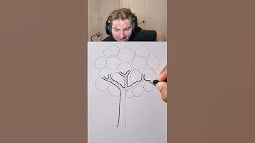 How To Draw a Tree 😳