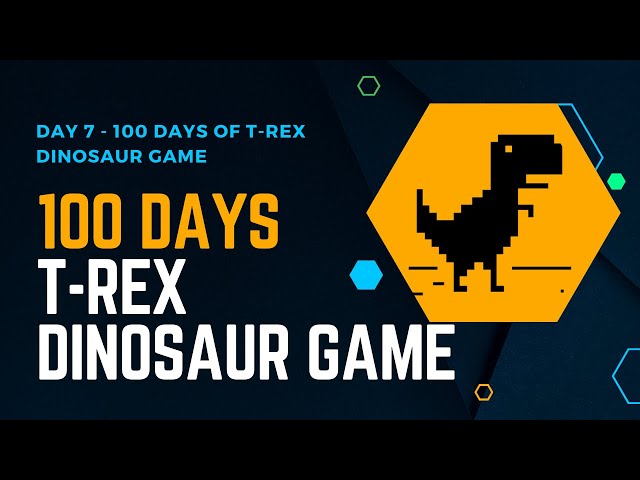 T-Rex Dinosaur Game - Chrome Dino Runner Online