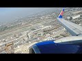 Steep takeoff from lax  sun country 737800 n825sy